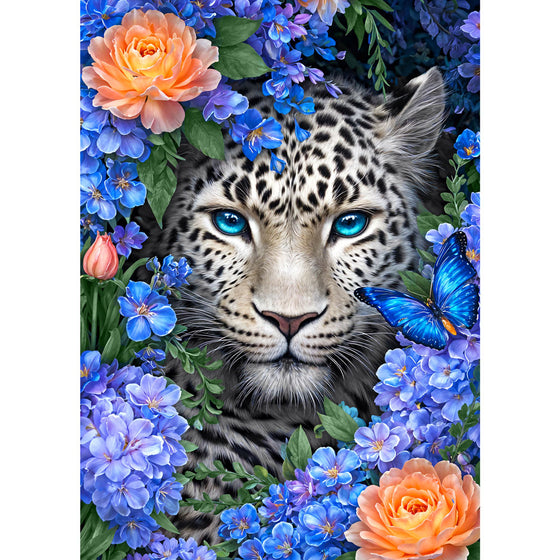 5D Diamond Painting – Leandra Eisblüte der Wildnis | Unique Diamond