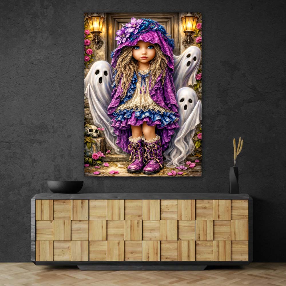 5D Diamond Painting – Little Ghost Garden