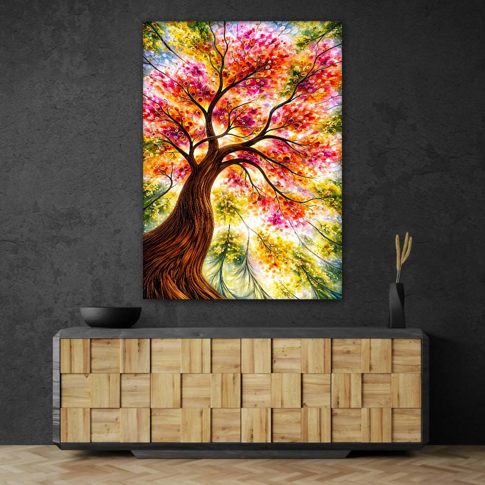 5D Diamond Painting – Lumina Blütenbaum der Farben