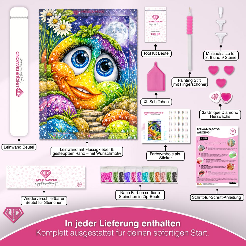 5D Diamond Painting – Lumina Regenbogen der Träume