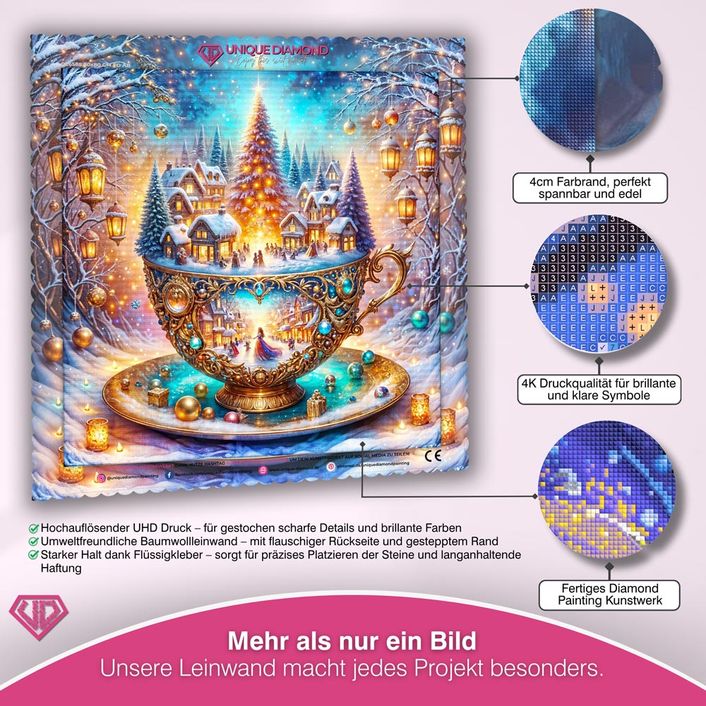 5D Diamond Painting – Lumina’s Winterträumerei Unique-Diamond
