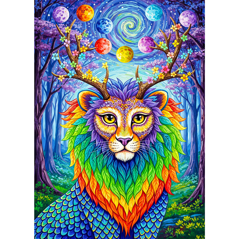 5D Diamond Painting – Lumora der Wächter der Farben Unique-Diamond