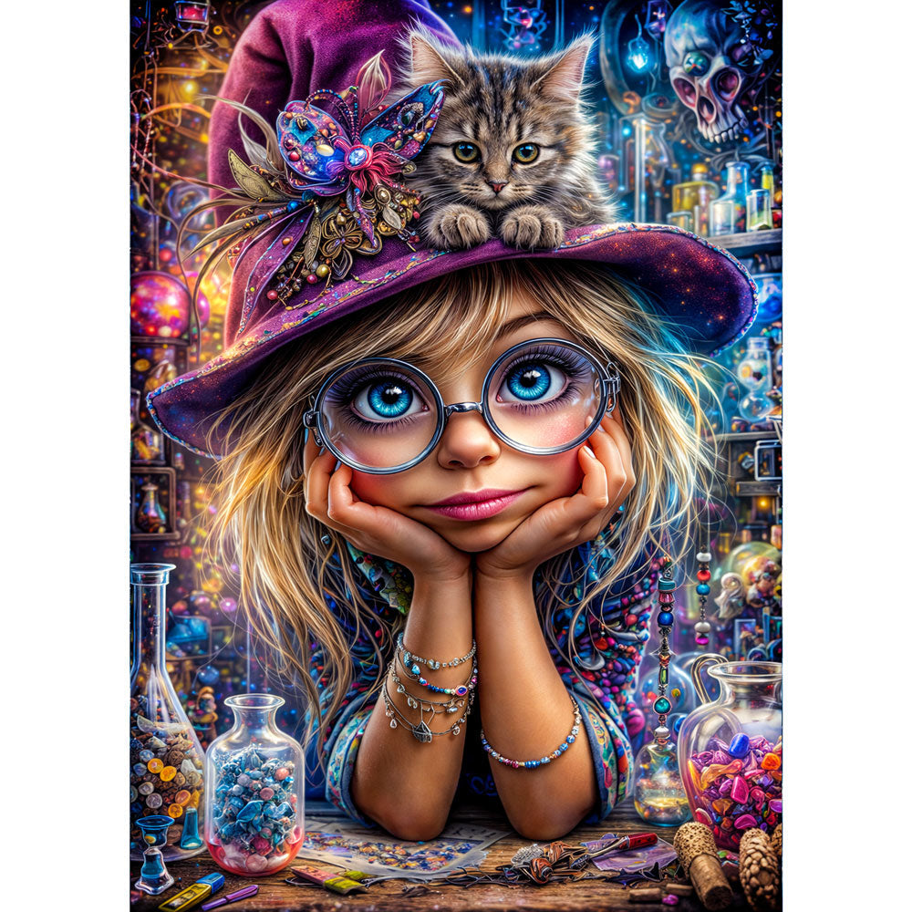 5D Diamond Painting – Magical Apprentice Unique-Diamond