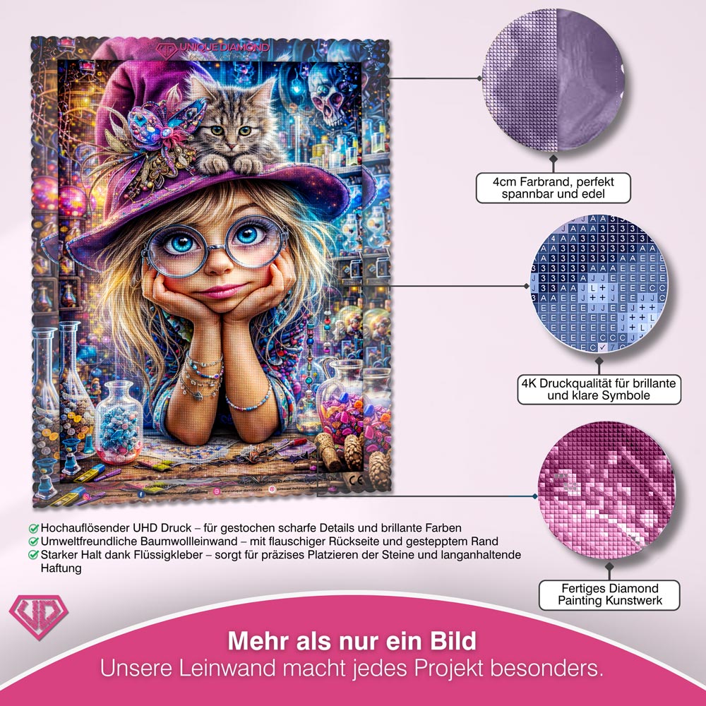 5D Diamond Painting – Magical Apprentice Unique-Diamond