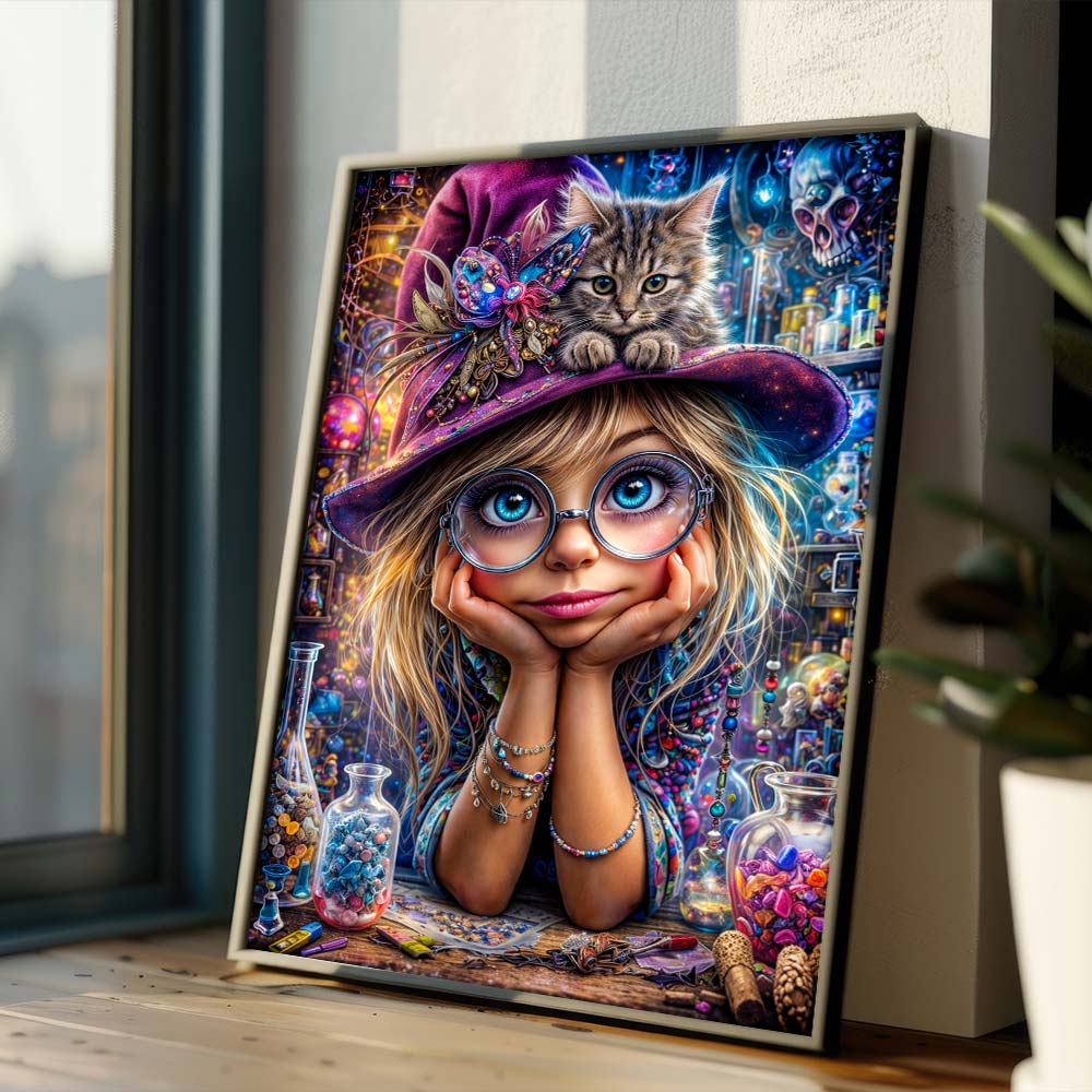 5D Diamond Painting – Magical Apprentice Unique-Diamond