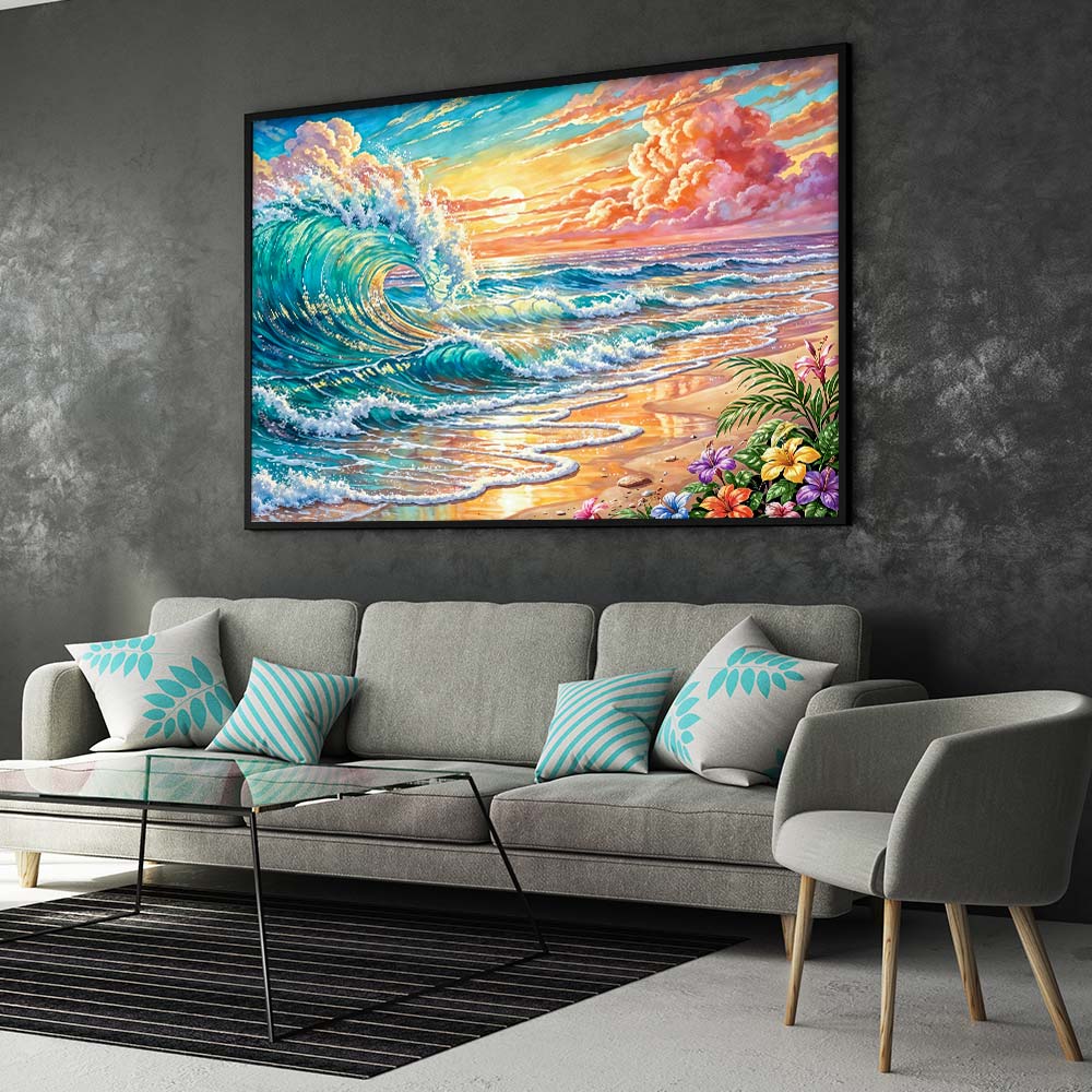 5D Diamond Painting – Magie der Welle