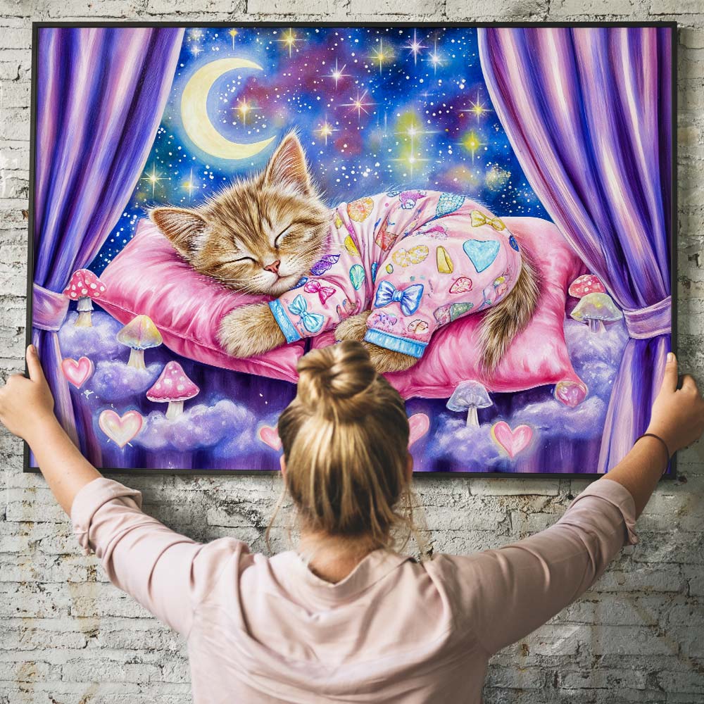 5D Diamond Painting – Maja in der Traumwolke