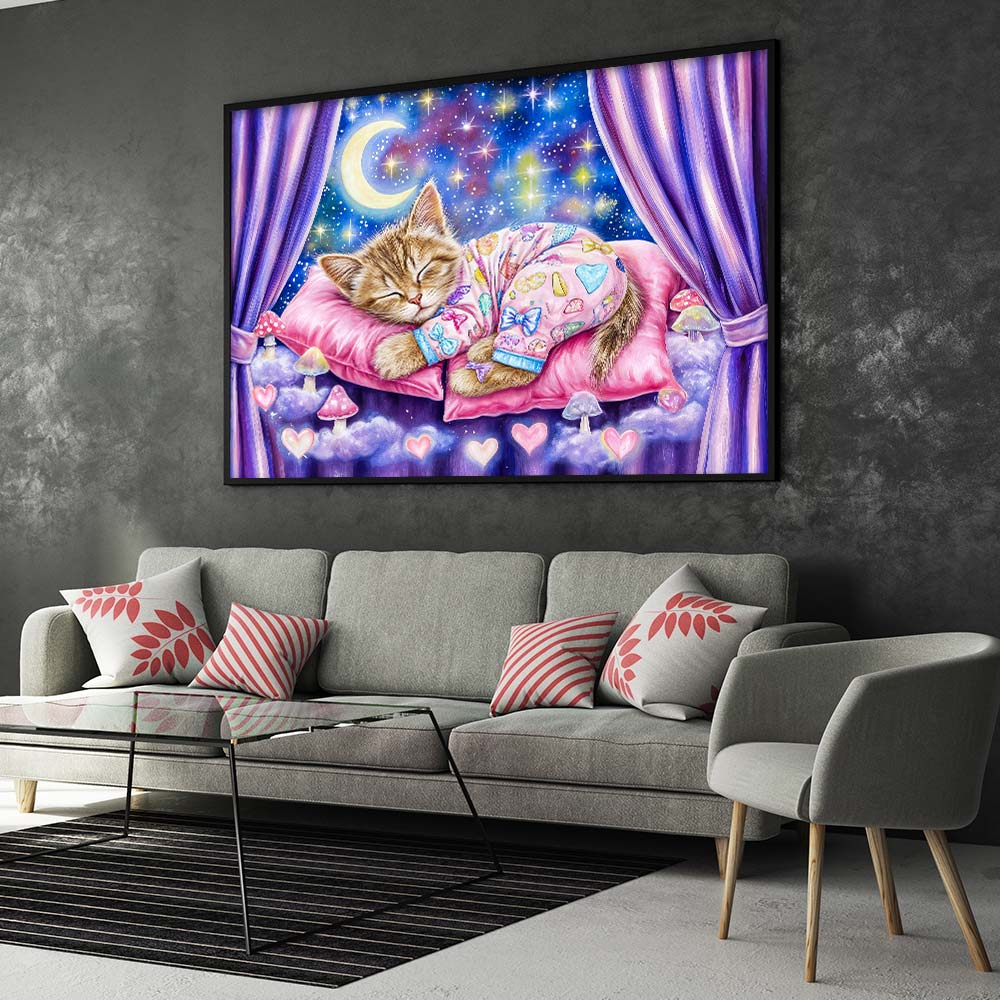 5D Diamond Painting – Maja in der Traumwolke