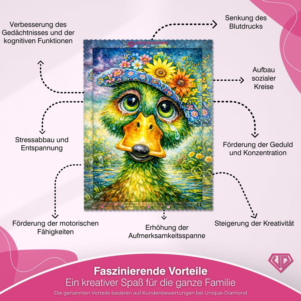 5D Diamond Painting – Marla Tränen der Sonnenblume