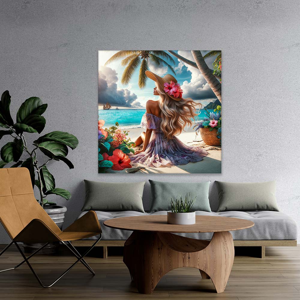 5D Diamond Painting – Melodie der Meeresbrise, Unique-Diamond