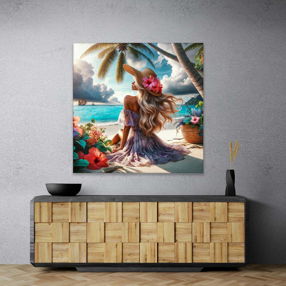5D Diamond Painting – Melodie der Meeresbrise, Unique-Diamond