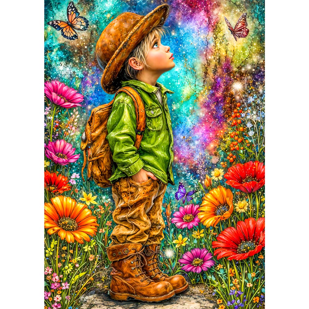 5D Diamond Painting – Milo Reise der Sternenwiesen, Unique-Diamond