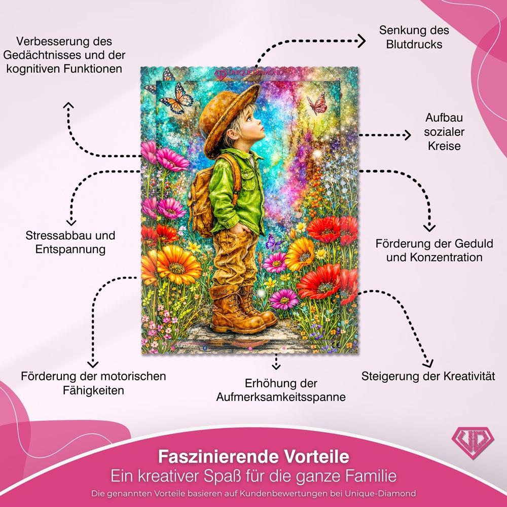 5D Diamond Painting – Milo Reise der Sternenwiesen