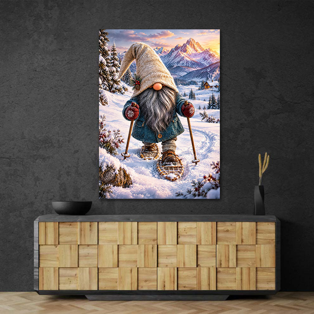 5D Diamond Painting – Mit Schneeschuhen ins Wichtelglück