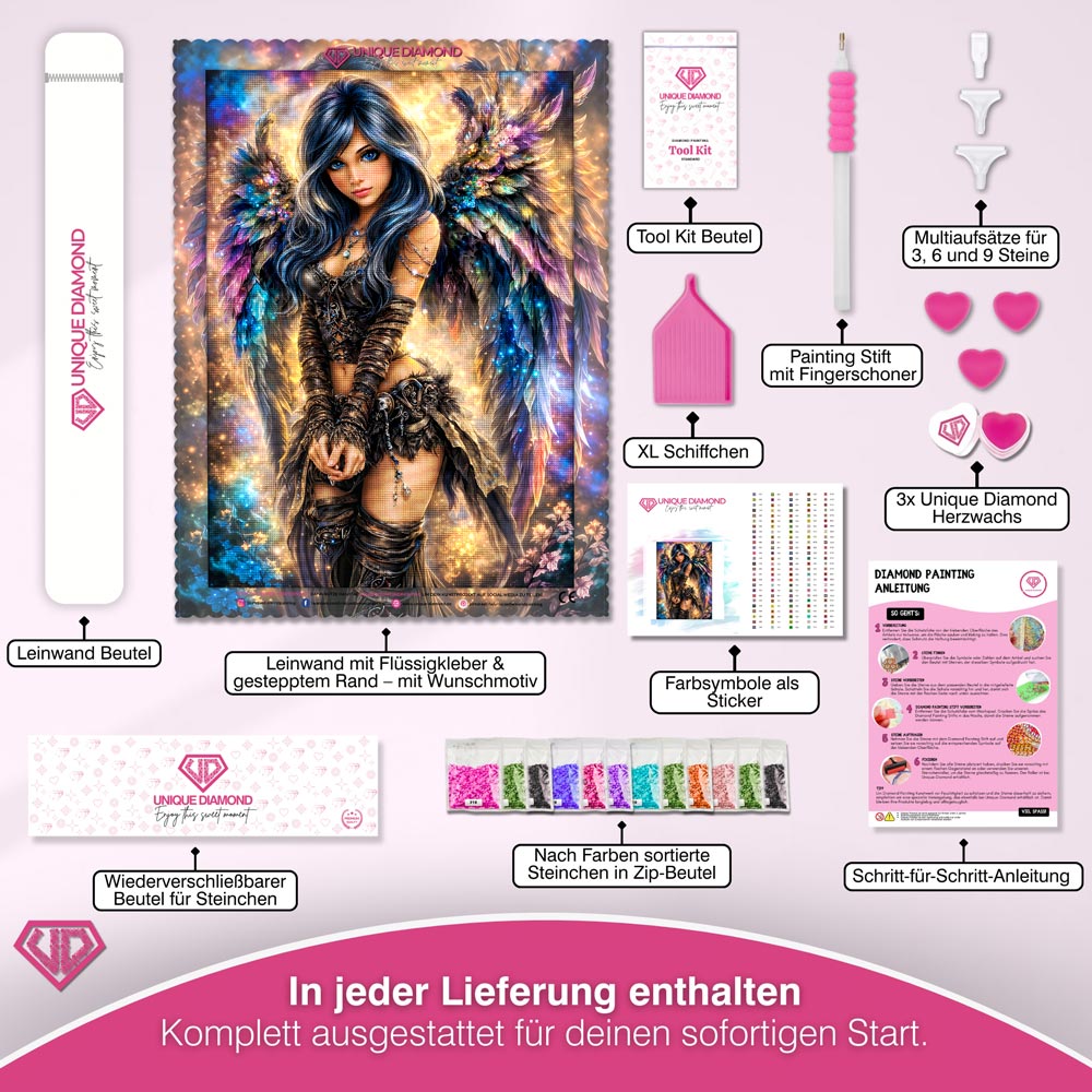 5D Diamond Painting – Mystic Angel