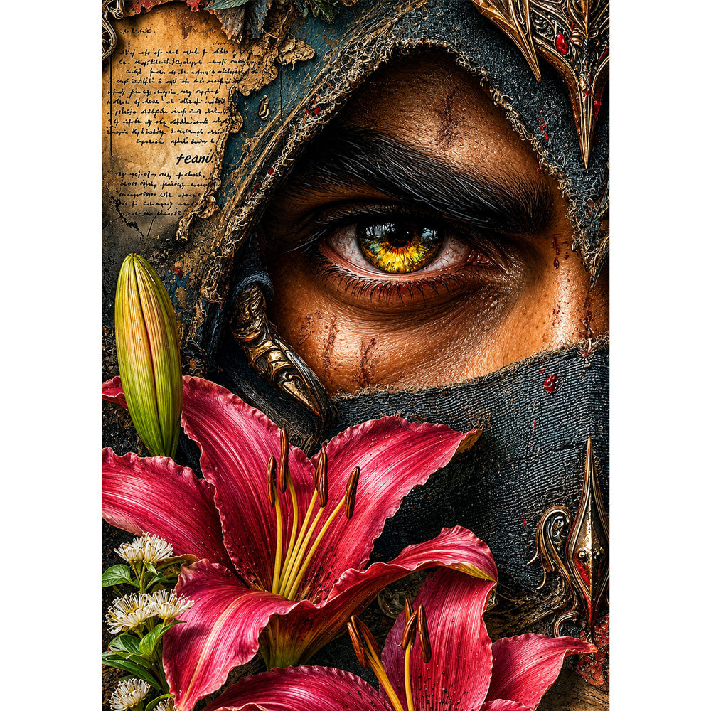 5D Diamond Painting – Mystischer Blick des Wächters | Unique Diamond