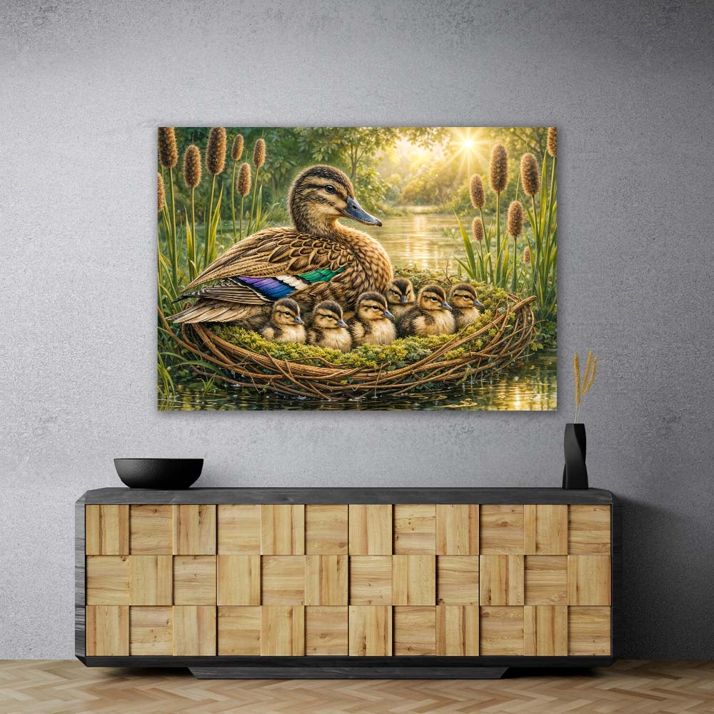 5D Diamond Painting – Nestled in Love Unique-Diamond