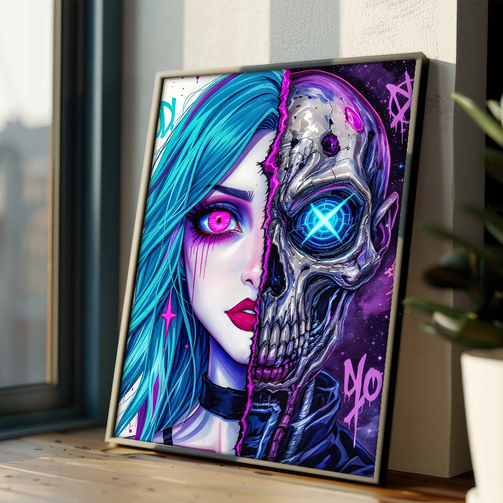 5D Diamond Painting – Nova & Nyx – Zwischen Leben und Leere, Unique-Diamond