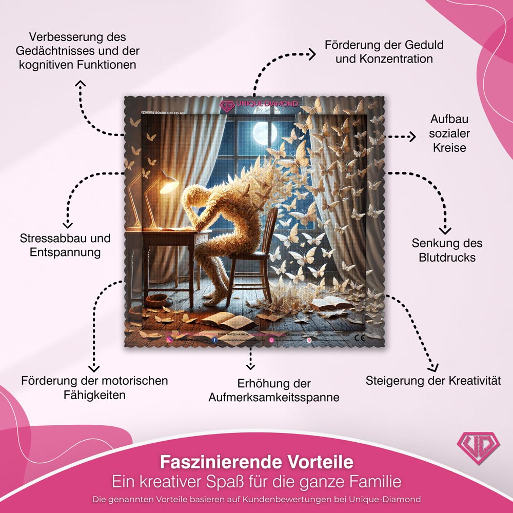 5D Diamond Painting – Papillonis