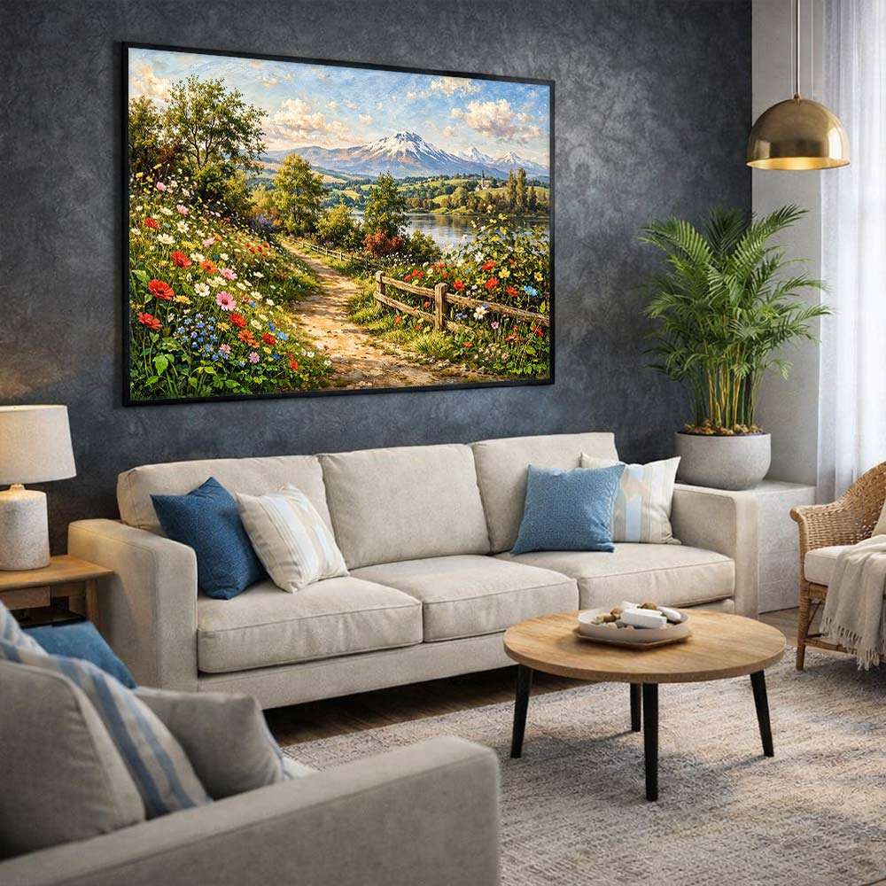 5D Diamond Painting – Path of Serenity Unique-Diamond