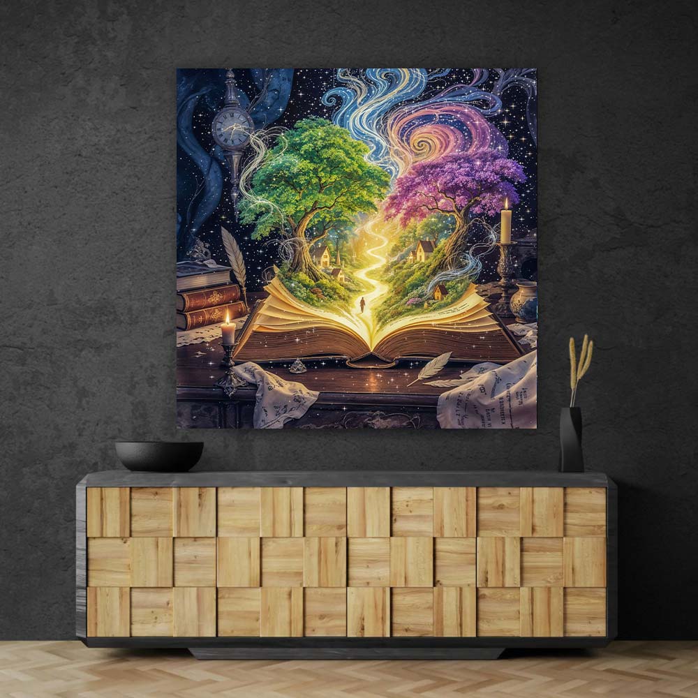 5D Diamond Painting – Pfad der Geschichten Unique-Diamond