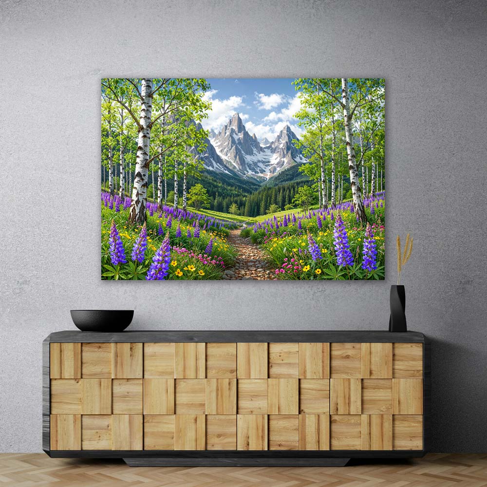 5D Diamond Painting – Pfad nach Valeria, Unique-Diamond