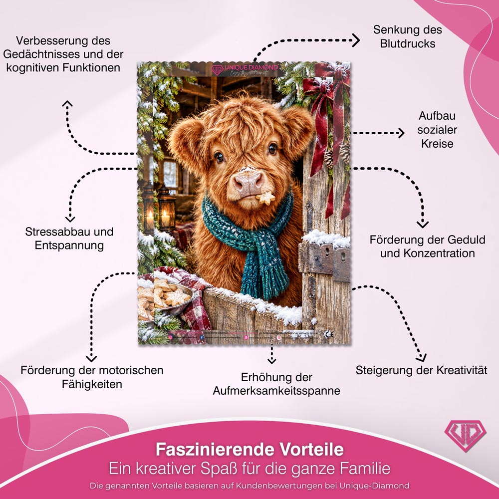 5D Diamond Painting – Plätzchendieb mit Wuschelfell