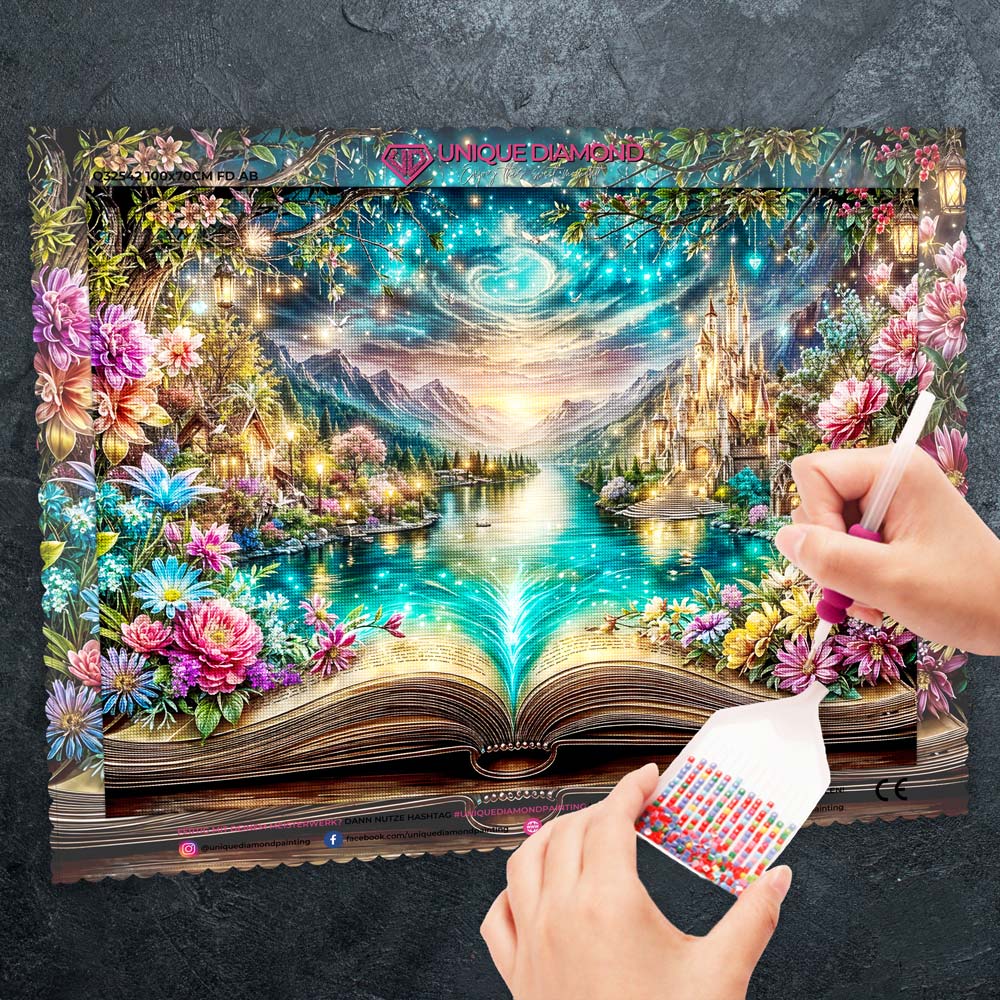 5D Diamond Painting – Realm of Tales Unique-Diamond
