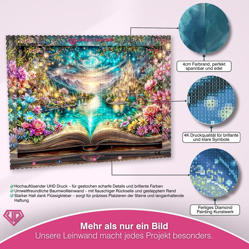 5D Diamond Painting – Realm of Tales Unique-Diamond