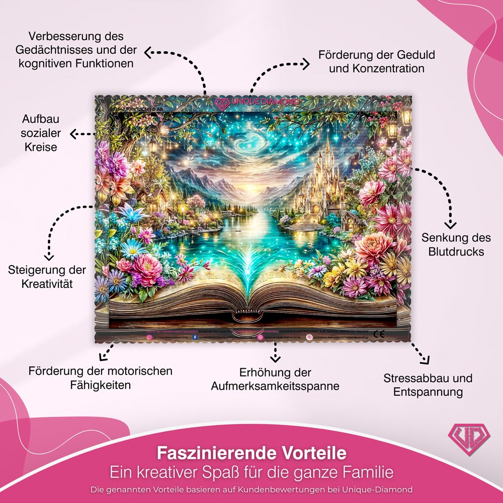 5D Diamond Painting – Realm of Tales Unique-Diamond