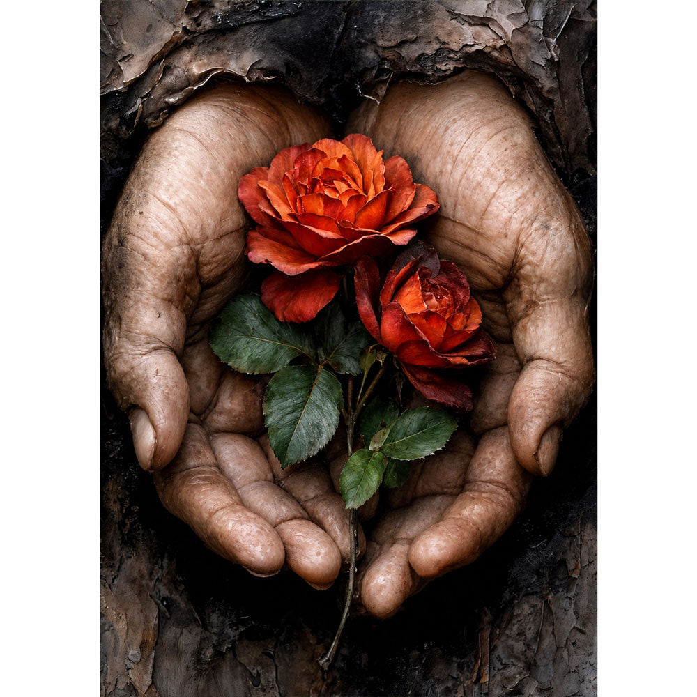 5D Diamond Painting – Rosen der Hoffnung | Unique Diamond