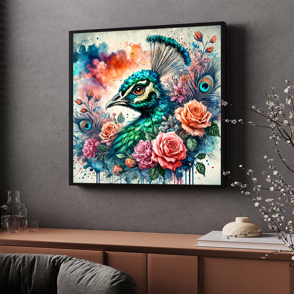 5D Diamond Painting – Rosenfeder