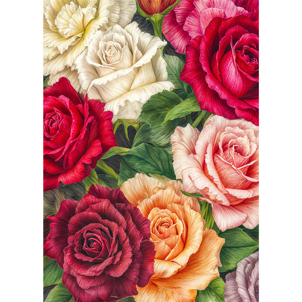 5D Diamond Painting – Rosengarten der Harmonie, Unique-Diamond