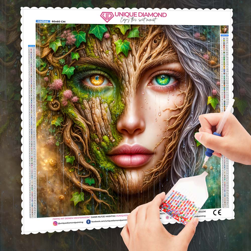 5D Diamond Painting – Seele des Waldes Unique-Diamond