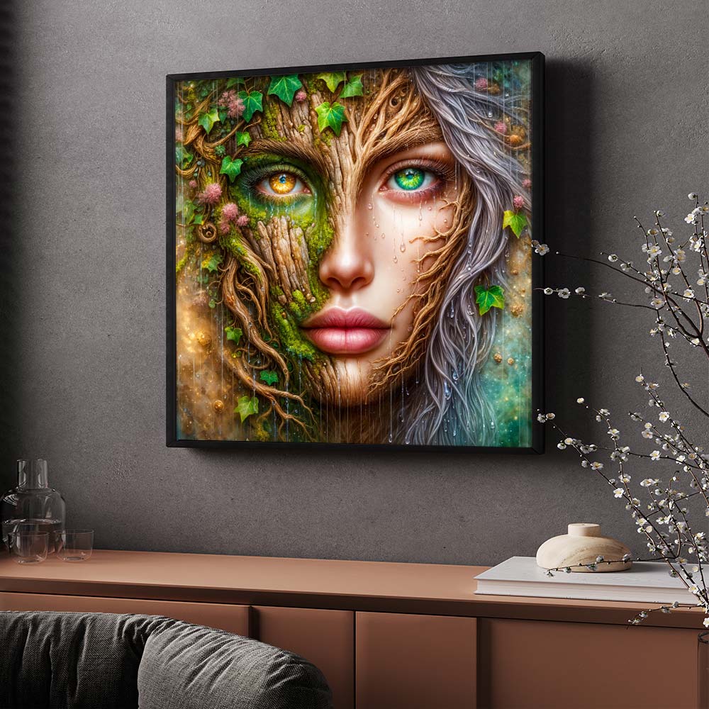 5D Diamond Painting – Seele des Waldes Unique-Diamond