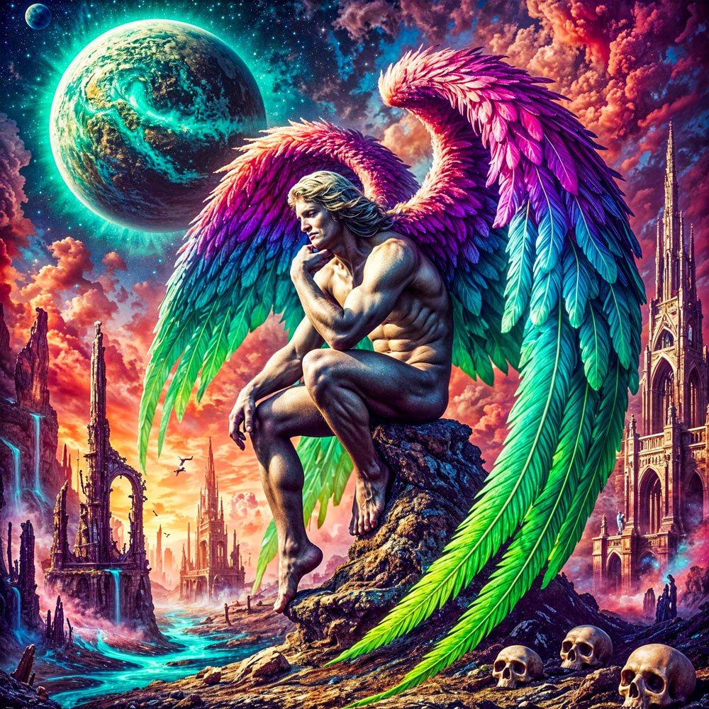5D Diamond Painting – Seraphion der Letzte Wächter Unique-Diamond