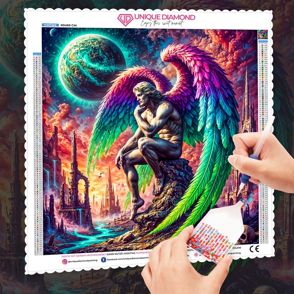 5D Diamond Painting – Seraphion der Letzte Wächter Unique-Diamond