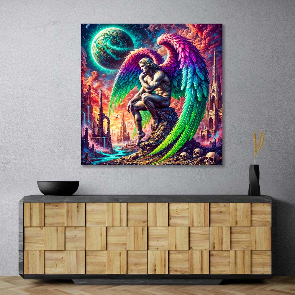 5D Diamond Painting – Seraphion der Letzte Wächter Unique-Diamond