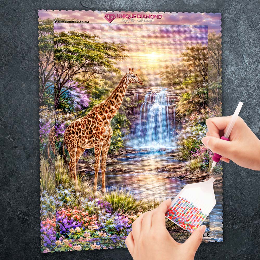 5D Diamond Painting – Serengeti Serenity