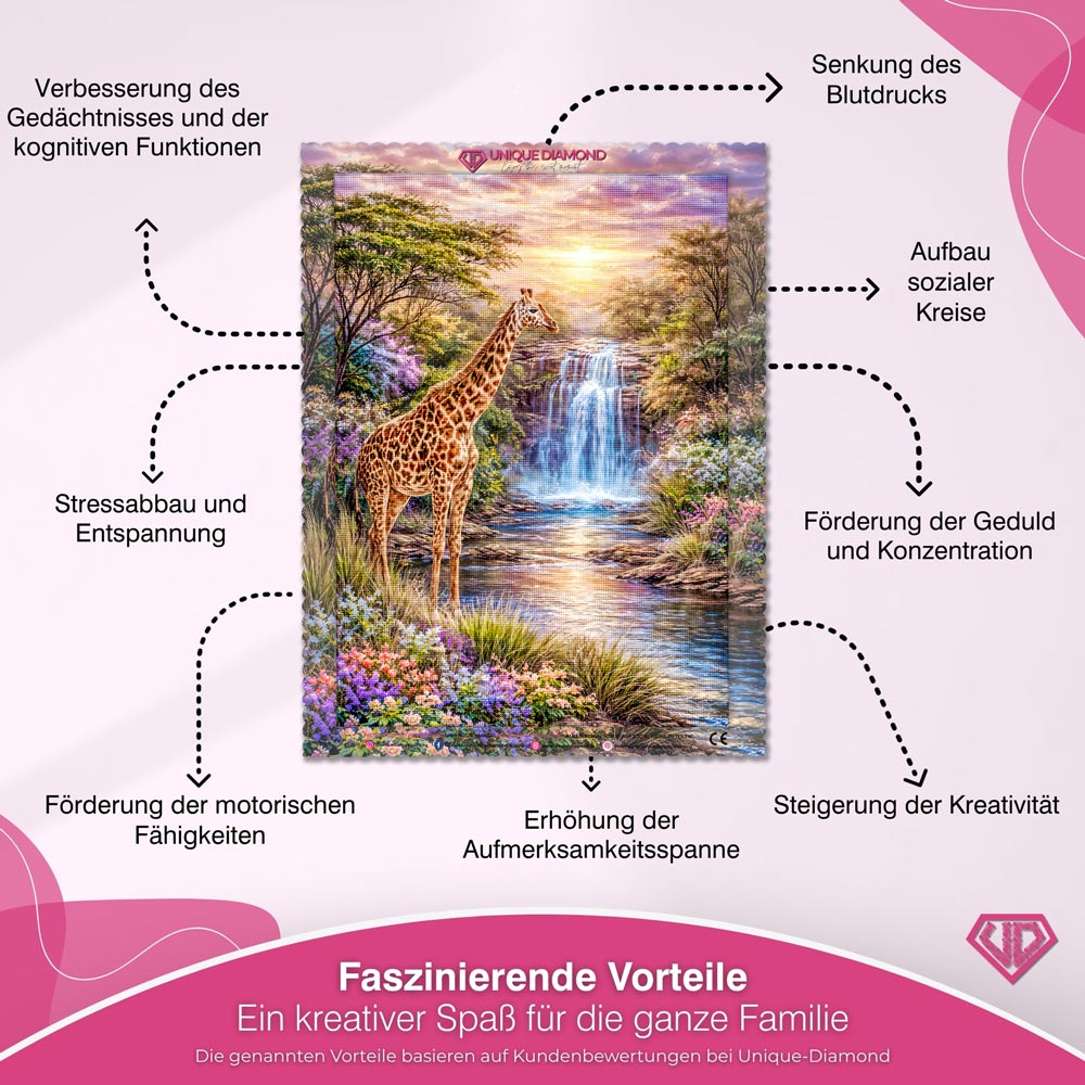 5D Diamond Painting – Serengeti Serenity