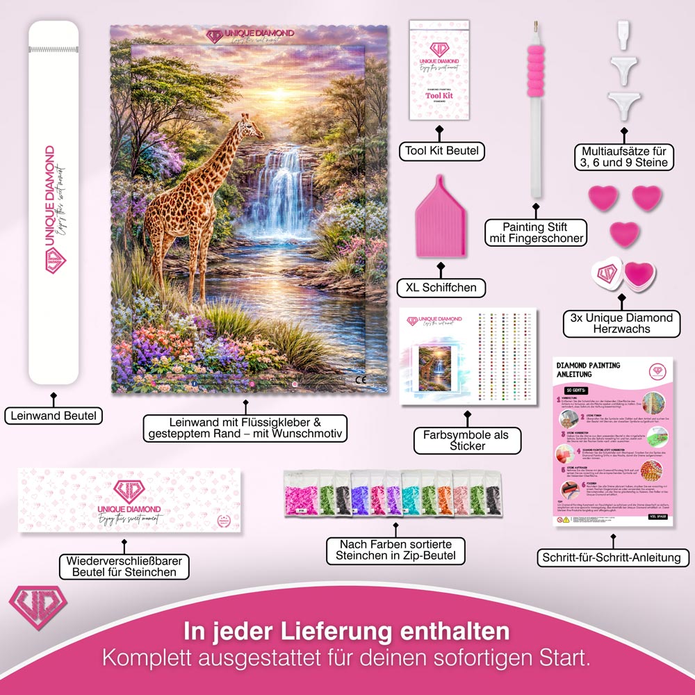 5D Diamond Painting – Serengeti Serenity