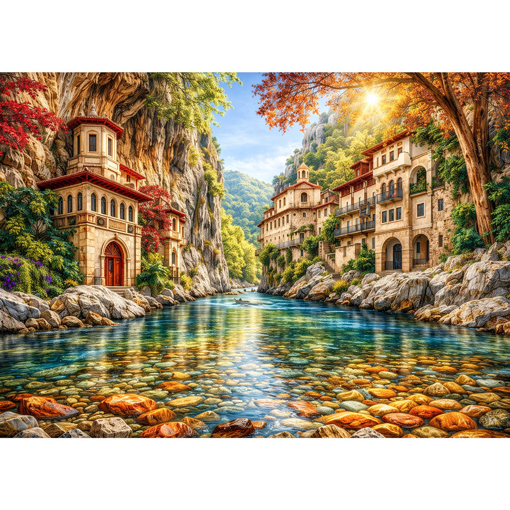 5D Diamond Painting – Serenity Cove Unique-Diamond
