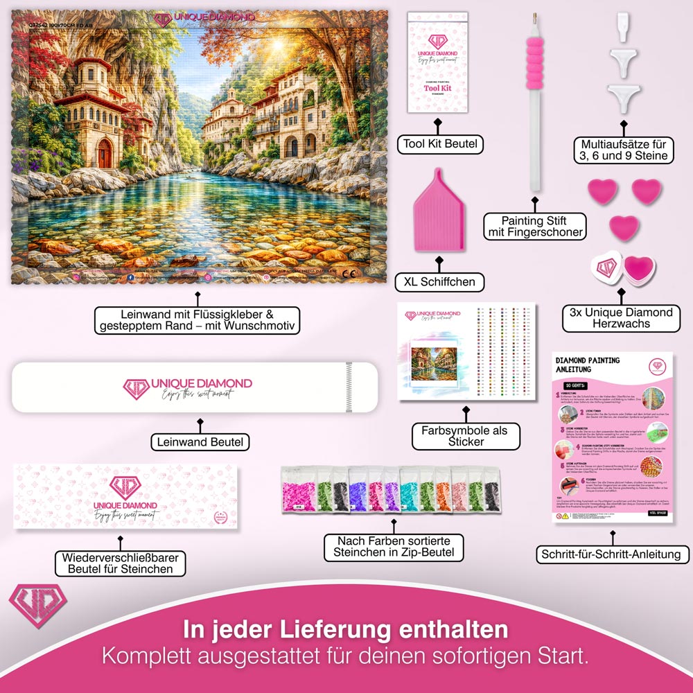 5D Diamond Painting – Serenity Cove Unique-Diamond