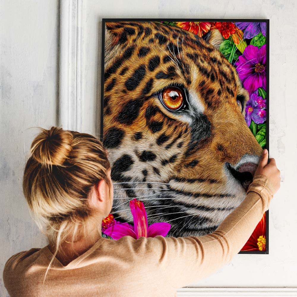 5D Diamond Painting – Solana - Wächterin des Dschungels Unique-Diamond