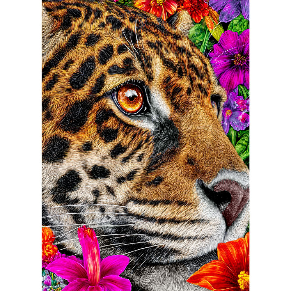 5D Diamond Painting – Solana - Wächterin des Dschungels Unique-Diamond