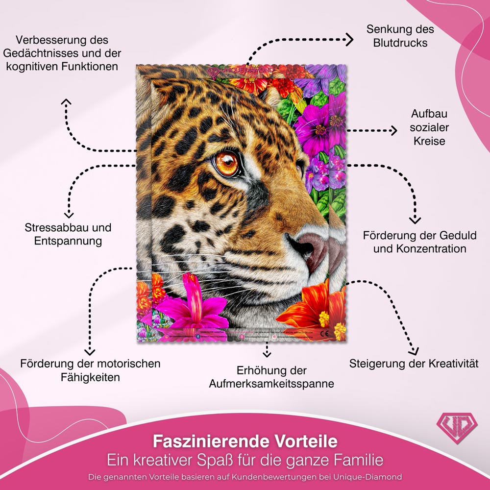 5D Diamond Painting – Solana - Wächterin des Dschungels Unique-Diamond