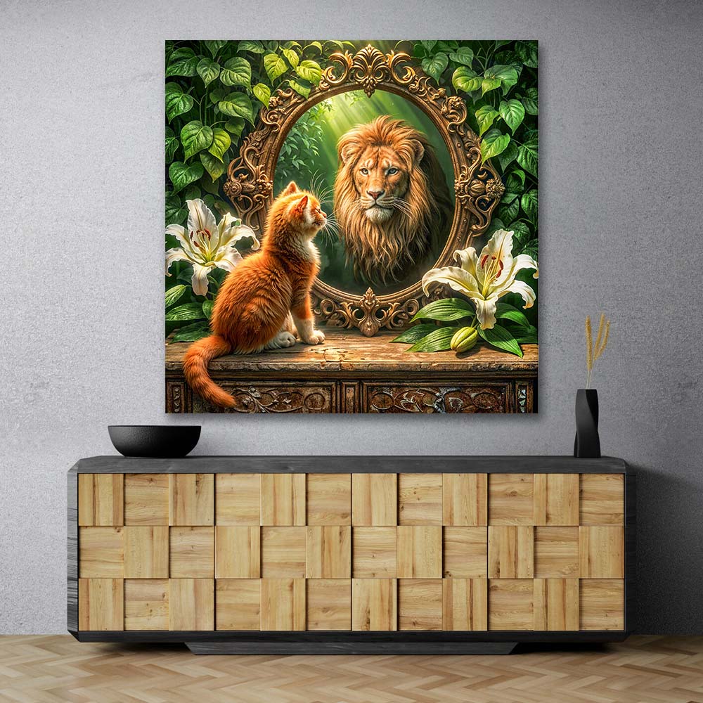 5D Diamond Painting – Spiegelmut Unique-Diamond