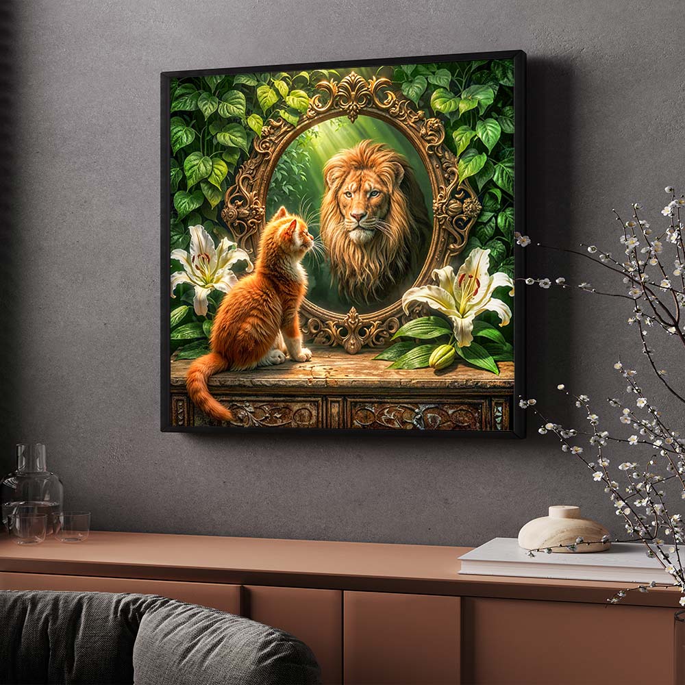 5D Diamond Painting – Spiegelmut Unique-Diamond