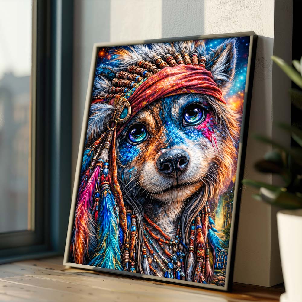 5D Diamond Painting – Spirit Wolf