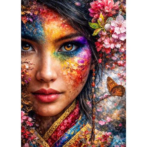 5D Diamond Painting – Spirit of Colors, Unique-Diamond